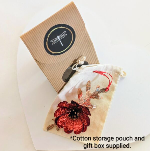 REMEMBRANCE - Poppy Ornament - Image 2