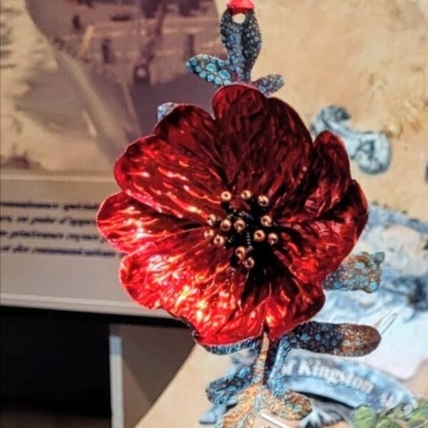 REMEMBRANCE - Poppy Ornament - Image 3